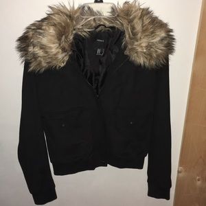 Forever 21 Jacket with Fur